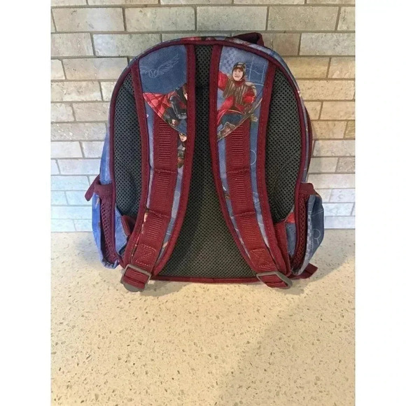 POTTERY BARN KIDS HARRY POTTER BACKPACK QUIDDITCH BLUE RED PRE-K SMALL BAG b39 - Picture 2 of 2